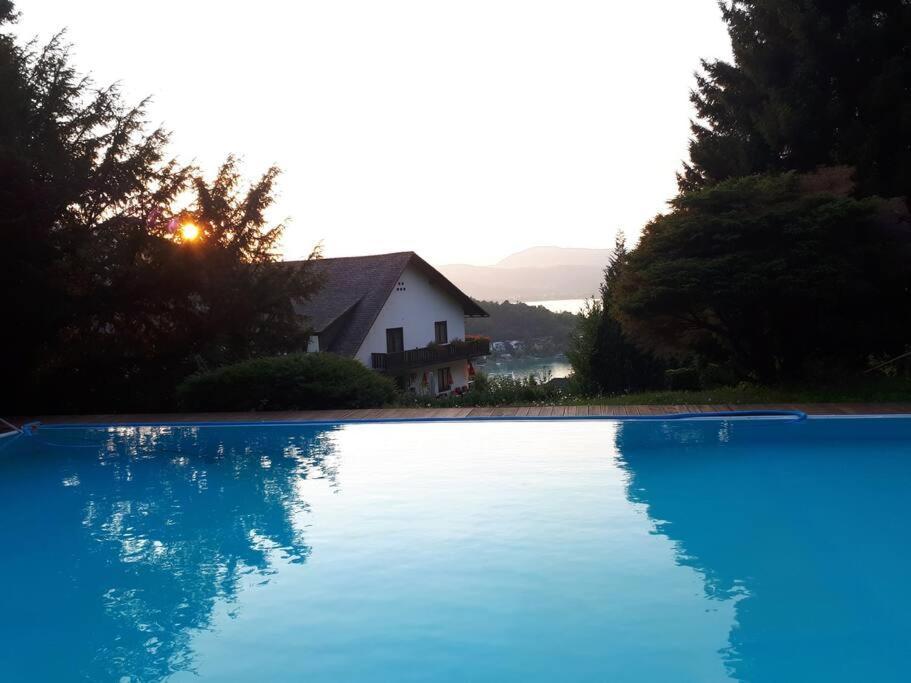 Haus Sonnenhang +Seeblick+Pool Райфниц Екстериор снимка